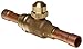 Apollo 79-700 Series Brass Refrigerant Ball Valve, Two Piece, Inline, No Handle, 2-1/8" Socket