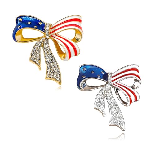 Broches délicates tendance coadipress nœud strass émail pour vestes et costumes