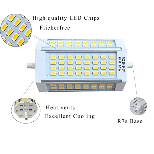 Lampadina a LED a intensità variabile 30W R7s 220V...