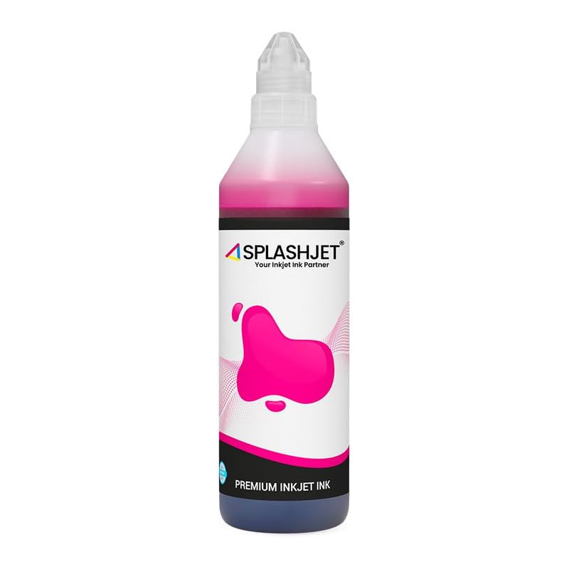 Image of Splashjet Compatible Refill Ink for Brother DCP T310, T300, T510, T500, T910, T710, T400W, T450W, T300W, T800W, T700, T810, J100 Printer Ink Bottle (Magenta x 500gm) (Pack of 1) - 506008