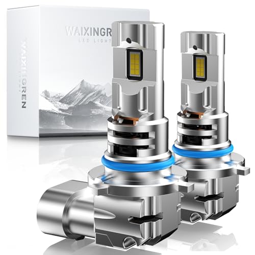 WAIXINGREN 9005 HB3 LED Headlight Bulb, 60W, 26000LM, 6500K White, Pack of 2