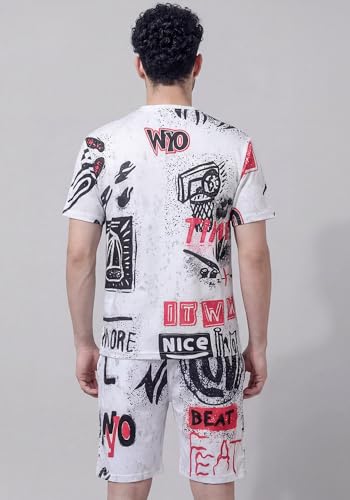 Image of Wear Your Opinion Coord Set for Men T-Shirt & Short Nightwear Set | Night Suit, Beachwear, Laungewear