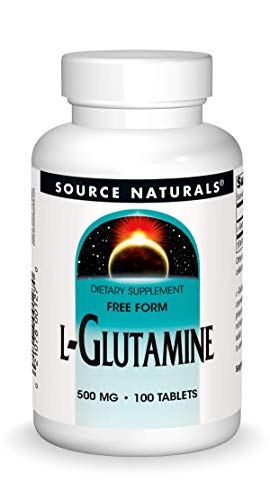 Source Naturals L-Glutamine 500mg, 100 Tablets