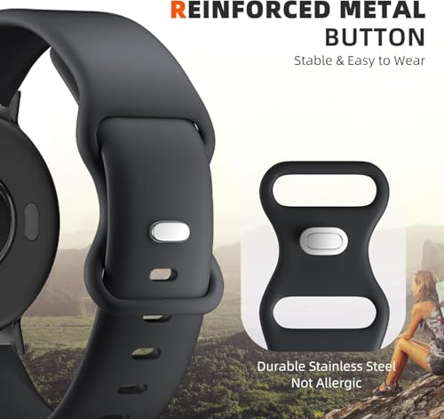 Pack 5 correas de silicona 22mm compatibles Garmin miniatura 3
