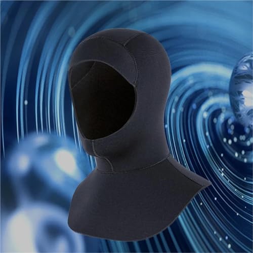 Capucha de buceo 3mm contra el frío cervical para nadar en invierno 4