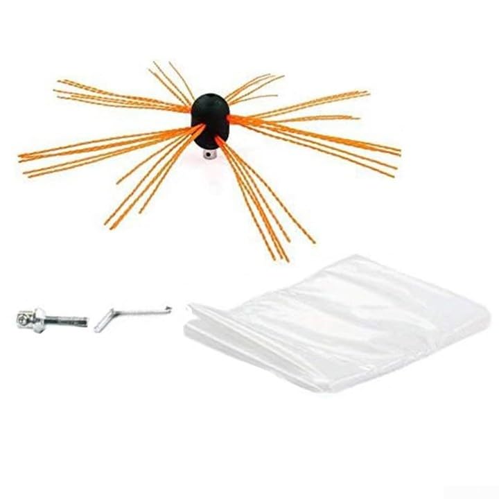 Herramienta de eliminación de hollín para mejorar la eficiencia del sistema de calefacción en hogares o negocios (juego de cuatro piezas)