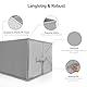 CaptainFive Kleiderschrank Organizer, Schrank Organizer 5 Fächer, 43 x 30 x 20cm, Schubladen-Ordnungssystem, Stapelbare und Faltbare Aufbewahrungsbox für Pullover, Bettlaken, Badehandtuch (3er Set, L)