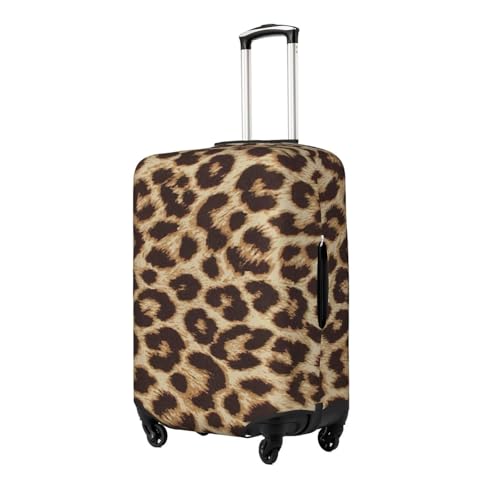 Leopard Pattern Print Luggage Suitcase Covers Elastic Washable Luggage Protector Luggage Covers For Suitcase2