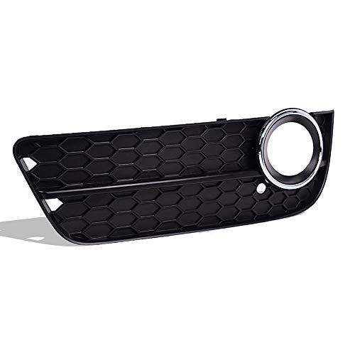 Oynyo Pare-chocs inférieur avant gauche Grille de projecteur antibrouillard côté conducteur 8T0807681 à remplacer pour A5 2008-2011