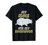 Cute Burrowing Mole Fans Funny Animal Gift Designs