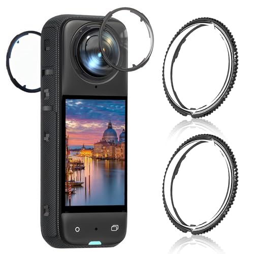 Insta 360 X5 Premium Lens Guards Lens Protector Cover for 360 X5 Accessorie Optical PC Lens material light transmission rate of up to 98%