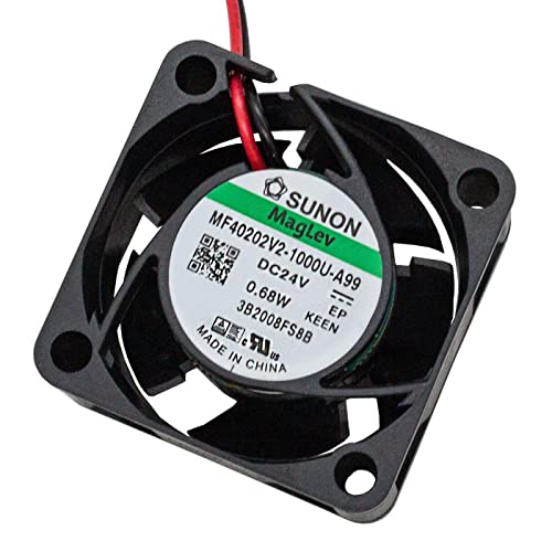 SUNON 24 V, 0,6 W, 40 x 40 x 20 mm, 13 m³/h, 21 dB; Sunon MF40202V21000UA99.