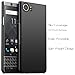 Anccer BlackBerry Keyone Case [Colorful Series] [Ultra-Thin] [Anti-Drop] Premium Material Slim Full Protection Cover for BlackBerry Keyone (Smooth Black)