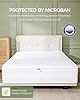 FAUNNA 100% Cotton Mattress Encasement, Zippered Bed Bug and Dust Mite Proof Mattress Protector, Hypoallergenic Antibacterial Protection, Noiseless Zipper Six-Sided Mattress Cover (Queen 12" Deep)