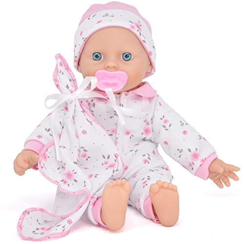 Muñeca bebé de cuerpo suave de 12 pulgadas en caja de regalo miniatura 3