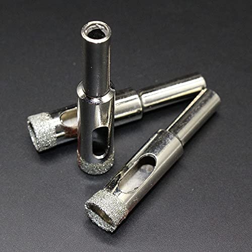 Brocas para vidrio 10mm set 10 piezas diamante miniatura 1