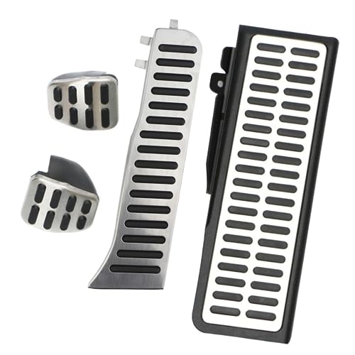 Pédale de frein gaz inox Tiguan 2009-2016 kit couvre-pédale repose-pied MT