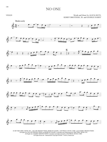 101 Hit Songs for Violin | Sheet Music and Pop Songbook for Beginners and Intermediate Players | Learn to Play Famous Violin Solos | Music Book with 101 Modern and Classic Hits - Image 6