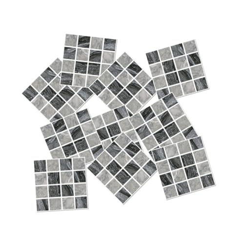 OSALADI Stickers Muraux 3d en Pvc Anti-huile et Résistants la Pression pour Carrelage, Pack de 15 Pièces, Décorations Étanches pour Chambres D'garçon et...