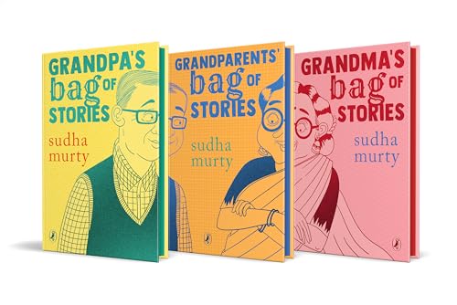 Image of A Bagful of Stories: A Gift Edition Boxset of Grandma's, Grandpa's and Grandparents' Bag of Stories by Sudha Murty