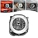 CHENDIAN For 2019-2023 Jeep Renegade Headlight Assembly - Halogen Headlamp, Right Passenger Side, Black Housing, Clear Lens, w/Bulbs, OEM 68516348AA