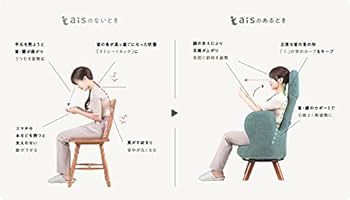 Amazon.co.jp: うつむかないチェア ais (アイス) 44cm 椅子