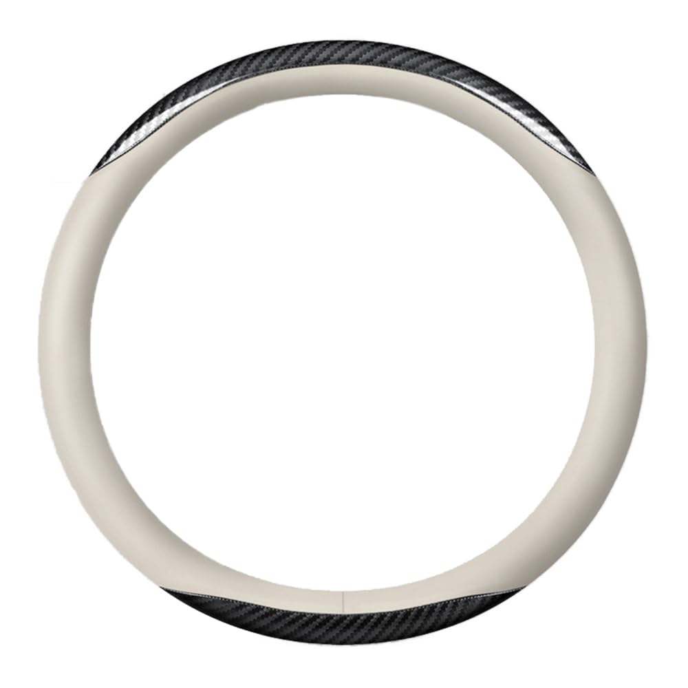 Car Steering Wheel Covers for BMW Serie 5 Series 5er Touring F11 E61 E39 Touring E39/5 E34 Touring E34/5 Wagon Estate, Breathable Selected Leather Steering Wheel Protector