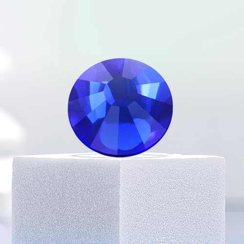 Image of Flatback Rhinestones Bulk, 14400PCS Sapphire Rhinestones for Clothes DIY Decoration Crafts, Sapphire, SS10, 2.7-2.9mm
