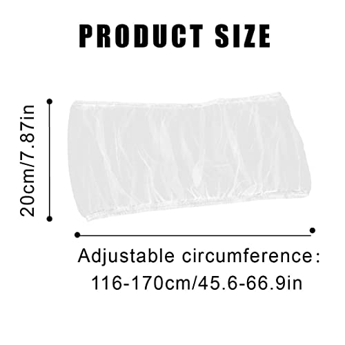 LICHUANUK Covers for bird cages bird cage, dirt catcher, bird cage seed catcher, for cages with a circumference of 100-170 cm - Image 2