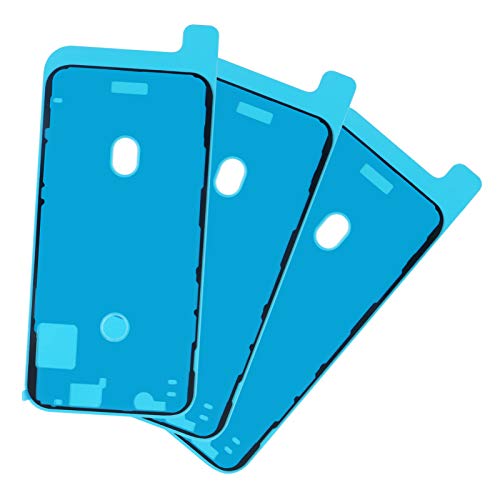 D-FLIFE 3pcs Waterproof Pre-Cut Adhesive Sticker Compatible for iPhone 11 Pro (5.8 inch) LCD Display Frame (for iPhone 11 Pro Black)