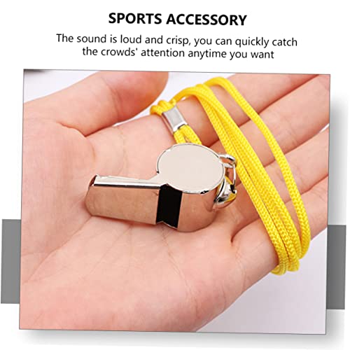 Silbato de acero inoxidable Sosoport para emergencias miniatura 4