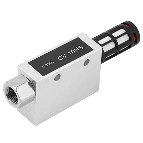 Regulador Vacío CV-10HS Eyector Aleación Aluminio Neumático Boquilla 1.0mm para Generación Vacío y Sistemas Aire