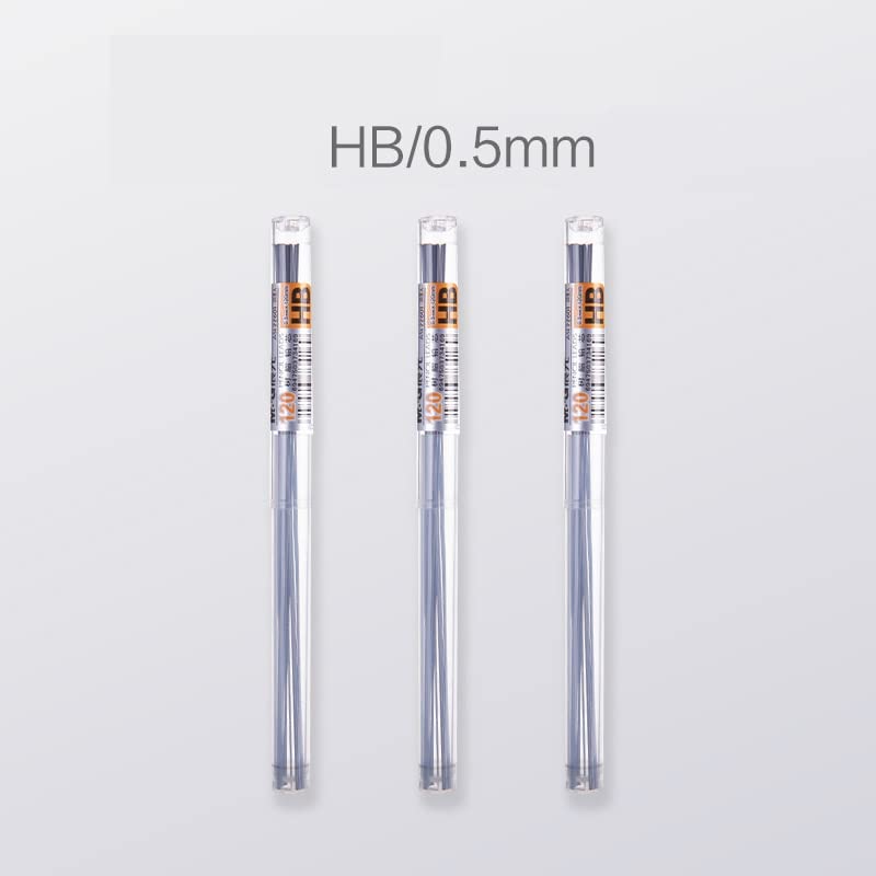 Lápiz automático de Metal (1 Unidad). No se rompe fácilmente. Mina de 0,5 mm. para Estudiantes. Lápiz automático de presión para Dibujo y bocetos con Goma de borrar (Verde) (Gris).