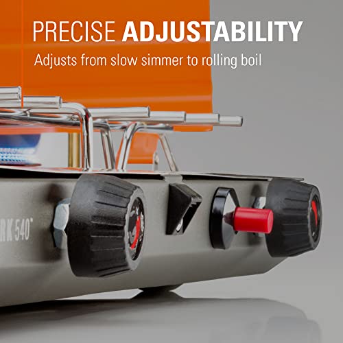 GSI-Outdoors-Selkirk-540-Portable-Outdoor-Camping-Stove-2-Burner-Propane-Grill-14000-BTU-High-Output-Adjustable-Burners-Integrated-Igniter-and-Wind-Guards