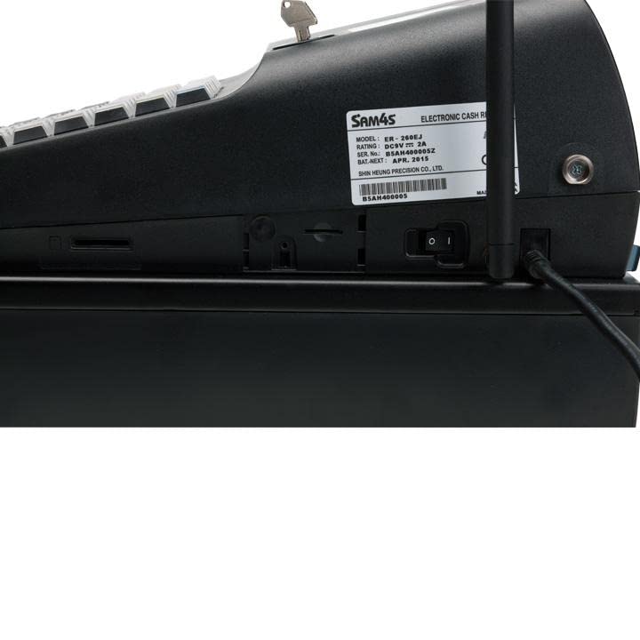 SAM4S ER-260EJ Caja Registradora Negro