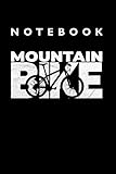 Mount My Bike Notebook: Lined College Ruled Notebook (9x6 inches, 120 pages): For School, Notes, Drawing, and Journaling