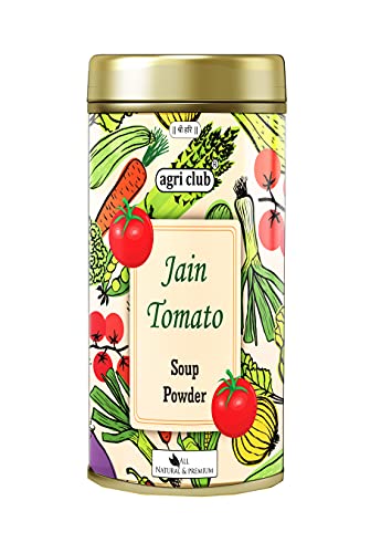 Jain Tomato Soup Powder 250gm/8.81oz | No Garlic No Onion | Instant Soup Powder | Agri Club