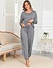 Andeip Women's Pajama Sets Long Sleeve Top Sleepin... #2