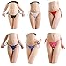 Produktbild HTRUIYATY Female Easy aus Unterwäsche Transparent Lace G-Strings Verstellbare G-Strings Slip Slip (Multicolour)