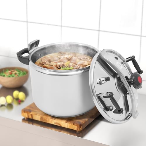 image for Eapmic 42.27Quart Stainless Steel Pressure Cooker,Pressure Canner with