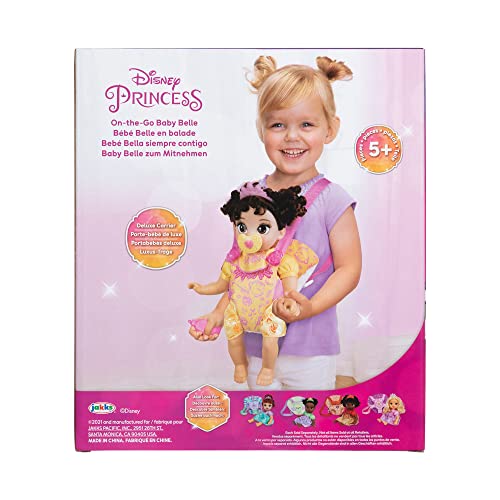 Disney Princess 221544 Belle Baby Doll Deluxe With Tiara, Carrier, Plush Friend thumb #9
