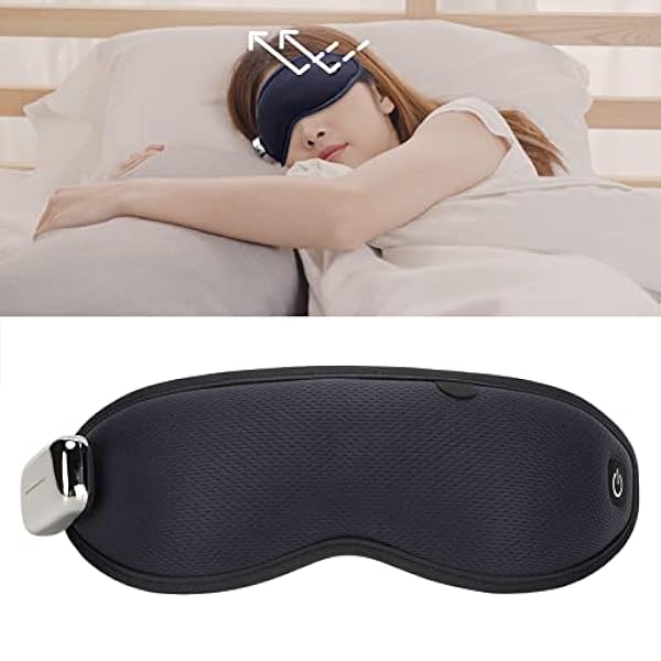 Eye Massager Kylning Trötthetslindring Förbättrar Sömnen Uppladdningsbar Vibrerande Uppvärmd Eye Massager