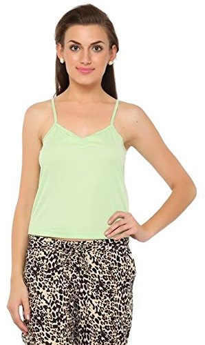 DIVA VJ Women's u0026 Girl sea Green Spaghetti Top.Elegant,Beautiful,  Comfortable, Stylish Spaghetti Top : Amazon.in: Clothing u0026 Accessories