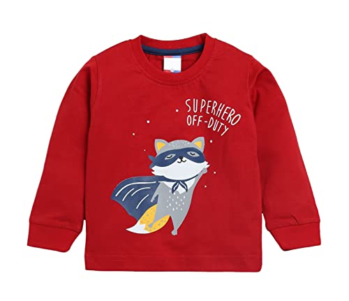 Image of BABA AND BABY Long Sleeves Round Neck T-Shirt and Pant Set for Baby Boys