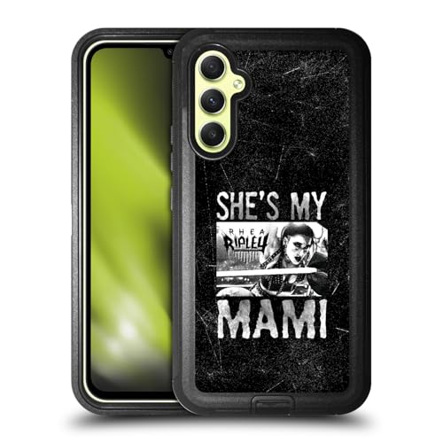 Étui antichoc WWE Rhea Ripley compatible Samsung Galaxy A34 5G coque de protection