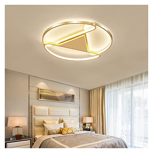 Plafondnier industriel gold LED intensité réglable luxe - 6