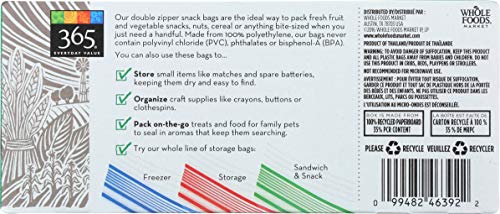 Double Zipper Snack Bags - Image 2