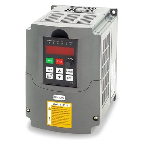 Convertisseur VFD 110V monophasé vers triphasé 2.2kW pour moteur électrique et broche
