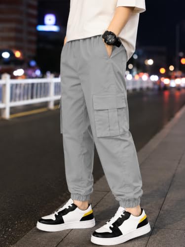 Image of TAGAS Boys Side Pocket Cargo Pant|| CargoPants|| Regular Slim Pant for Kids ||Relaxed Trouser ||Joggers Pant for Men ||Boy Loose Comfortable Cargos|