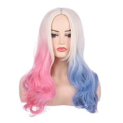 Blonde BLue Pink Ombre